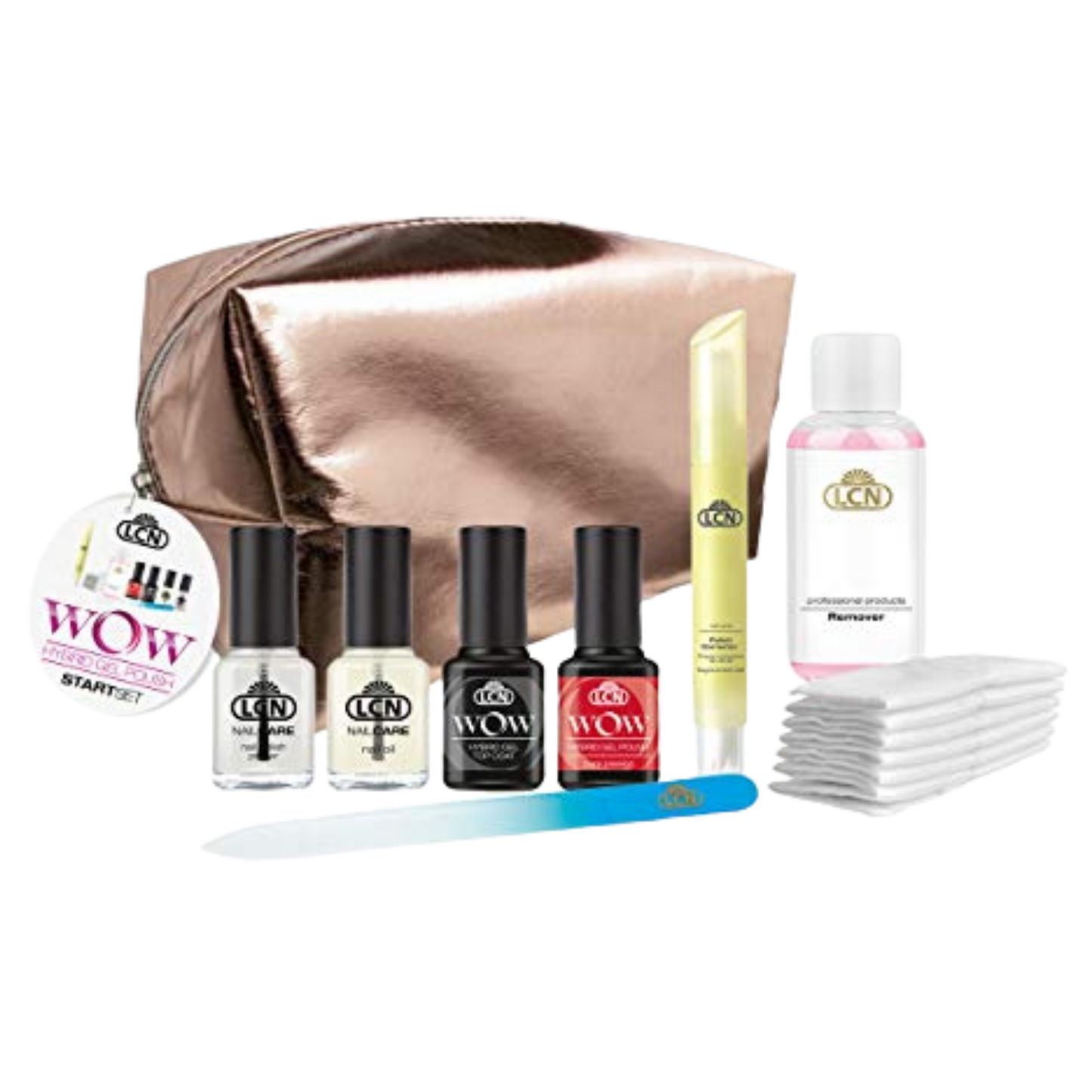 LCN - Startset WOW - Hybrid Gel Polish 9-teilig
