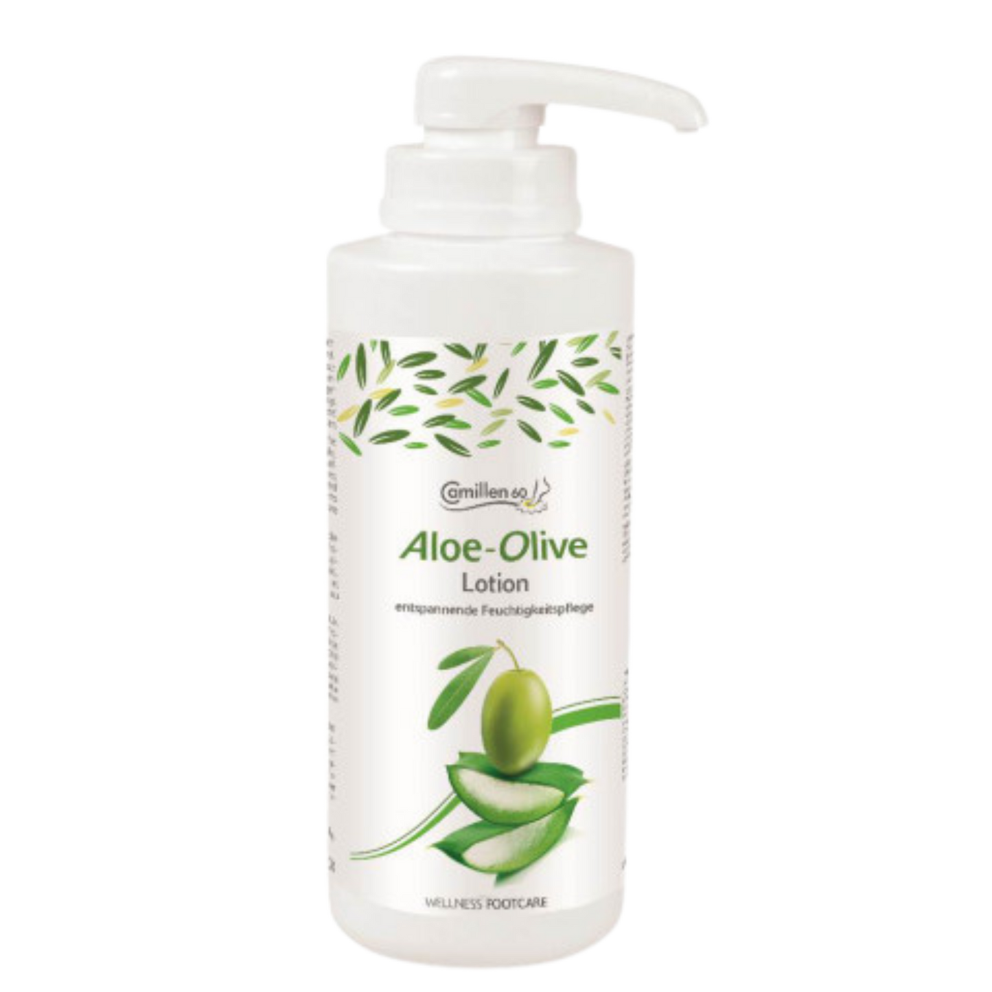 Camillen 60 - Aloe Olive Lotion mit Spender 500ml