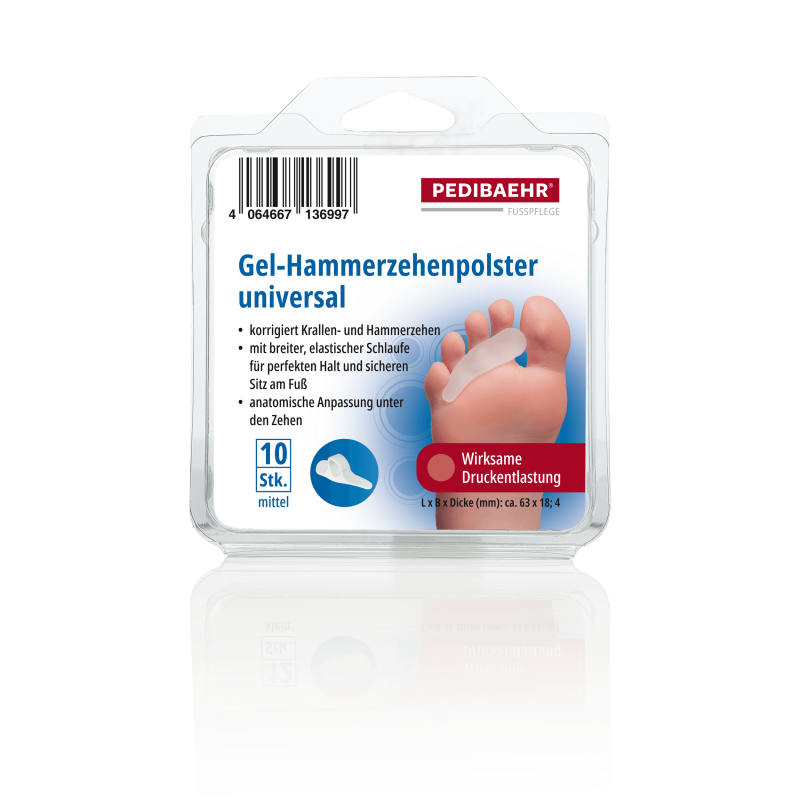 Pedibaehr - Hammerzehenpolster universal - Mittel