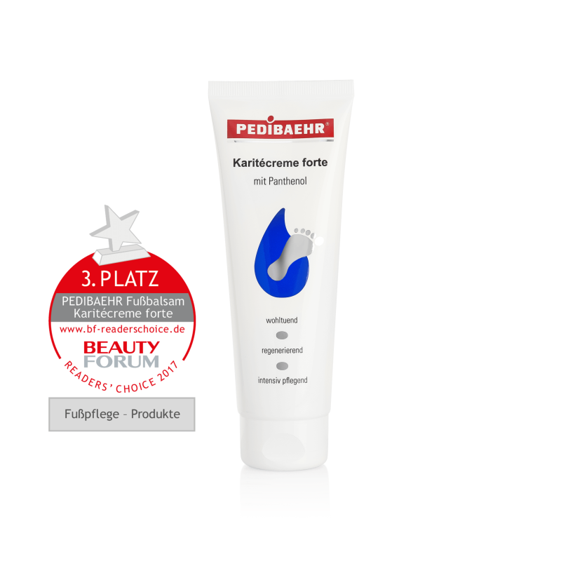 PEDIBAEHR - Fußcreme Karitécreme Forte mit Panthenol (2x125ml)