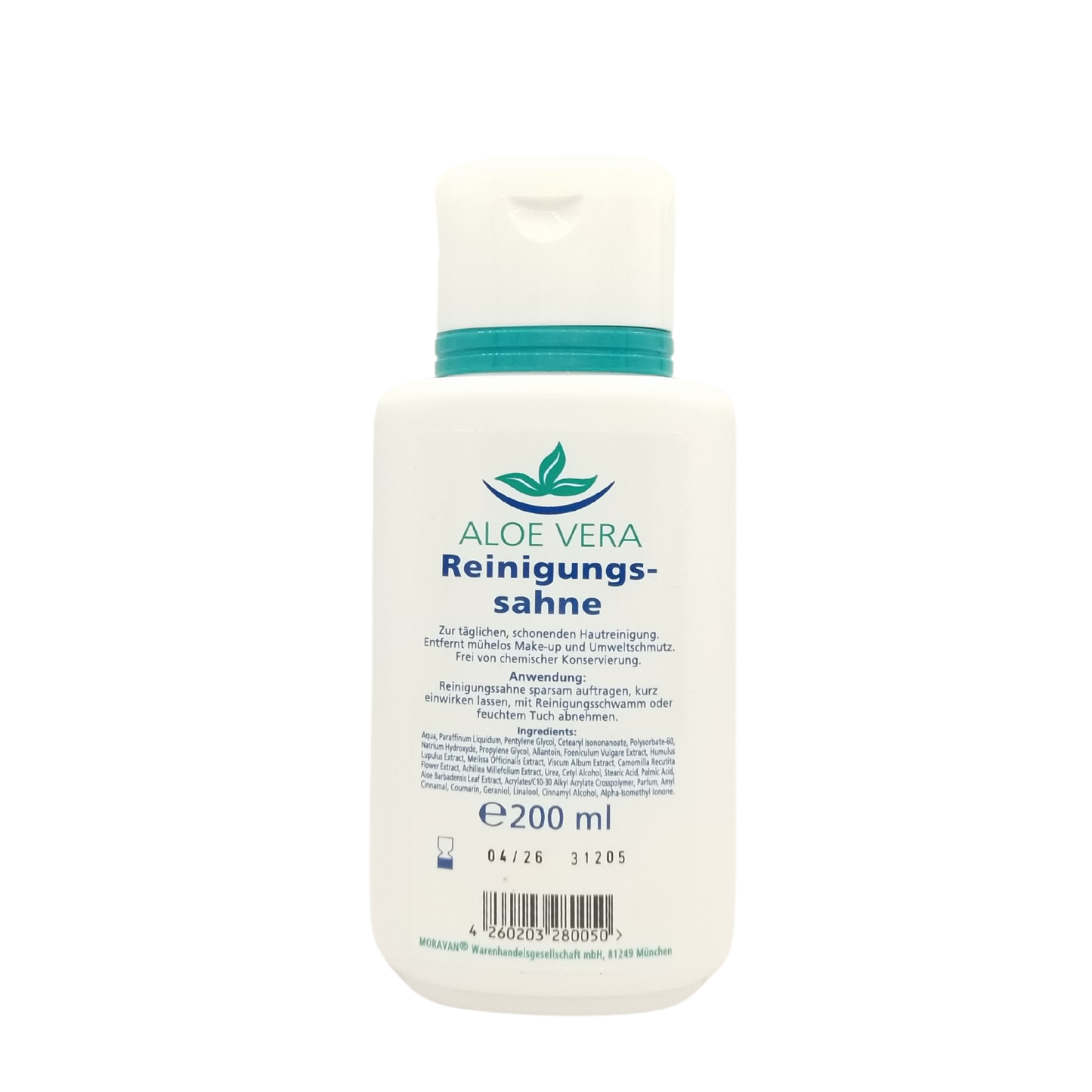 Moravan - Aloe Vera Reinigungssahne 200ml