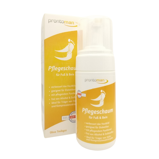 Prontoman - Pflegeschaum für Fuß und Bein 100ml
