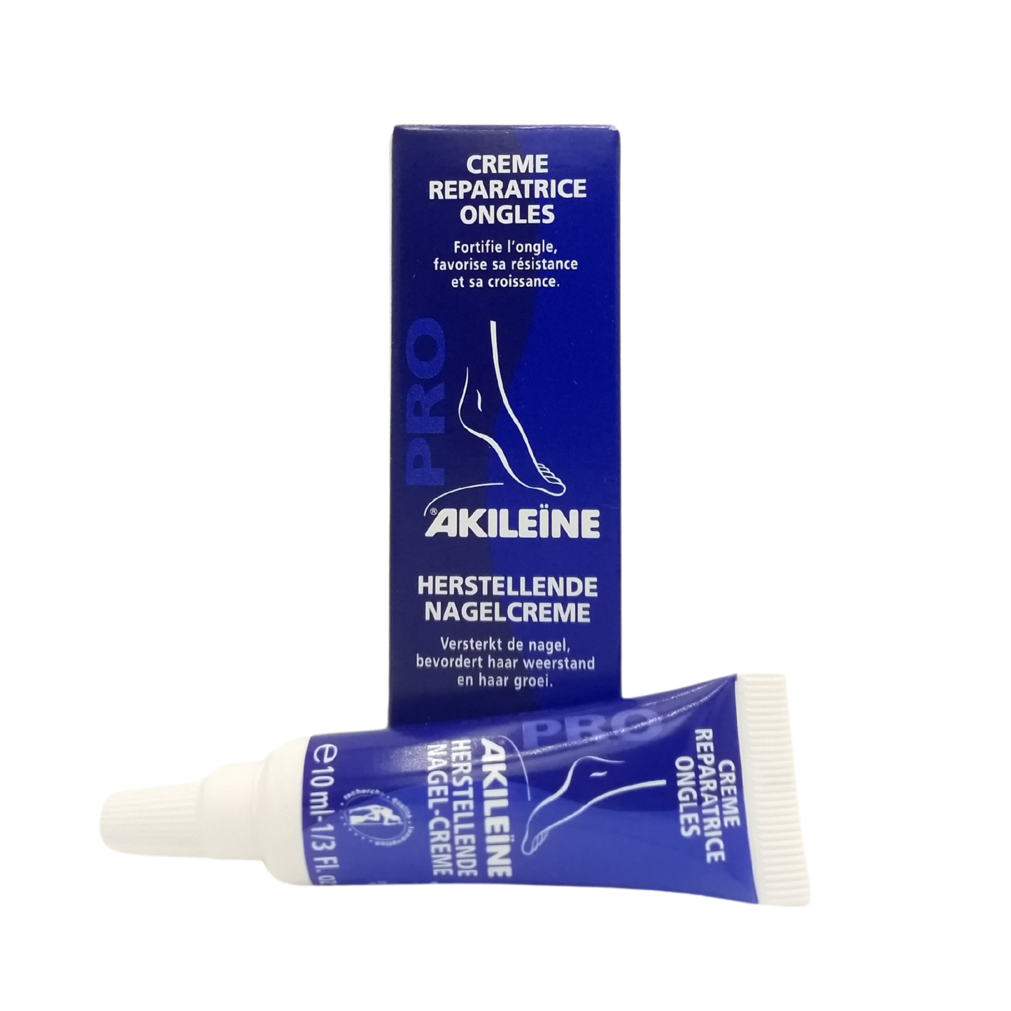 Akileine Nagel-Creme, Aufbaucreme bei brüchigen, splitternden und anämischen Nägeln, 10 ml