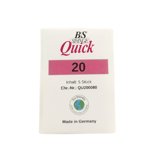 B/S-Spange Quick, Größe 20 zur Behandlung eingewachsener Nägel, 20