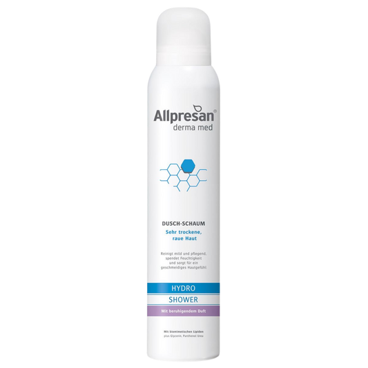 Allpresan Derma med Dusch-Schaum HYDRO SHOWER mit beruhigendem Duft 200 ml