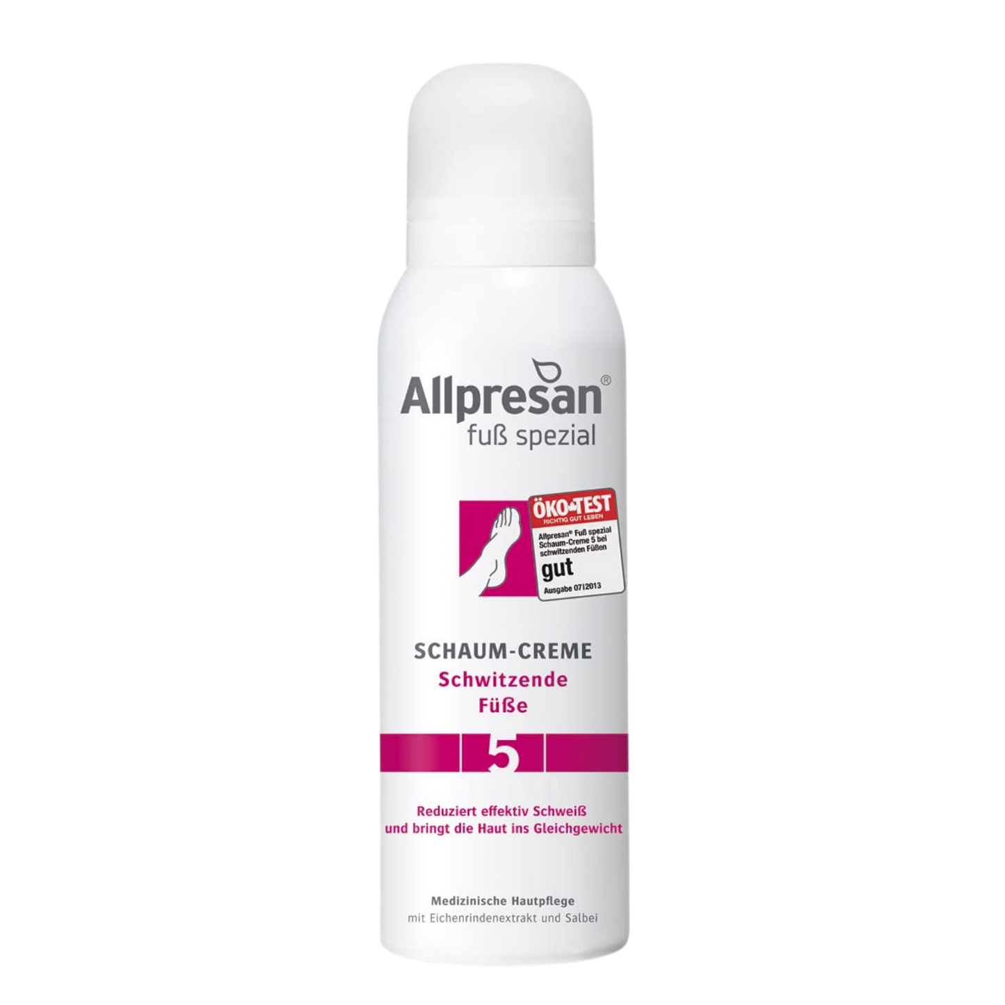 Allpresan - Fuß spezial Nr. 5 Schaum-Creme gegen Schweißfüße 125ml