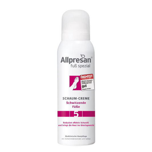 Allpresan - Fuß spezial Nr. 5 Schaum-Creme gegen Schweißfüße 125ml