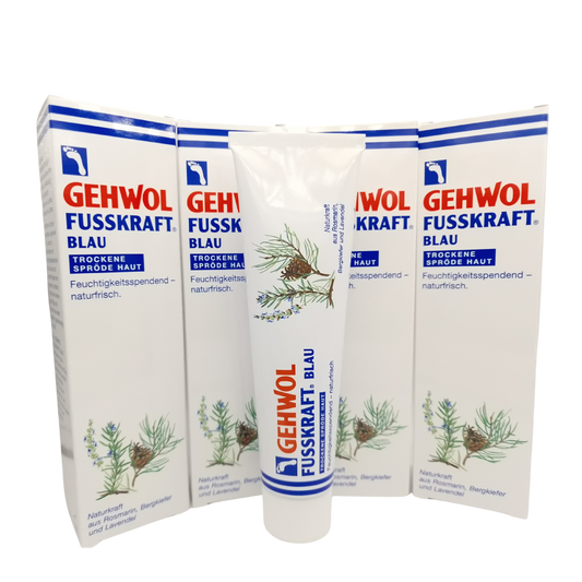 GEHWOL - FUSSKRAFT BLAU 4x125ml =500 ml