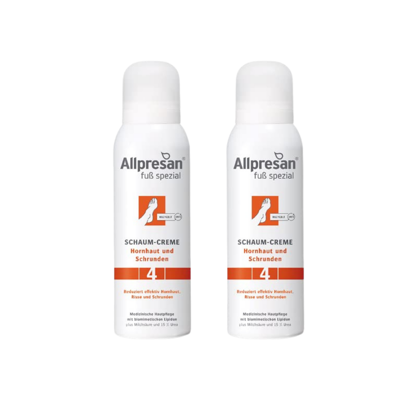 Allpresan - Fuß spezial Nr. 4 Schaum-Creme - Hornhaut und Schrunden