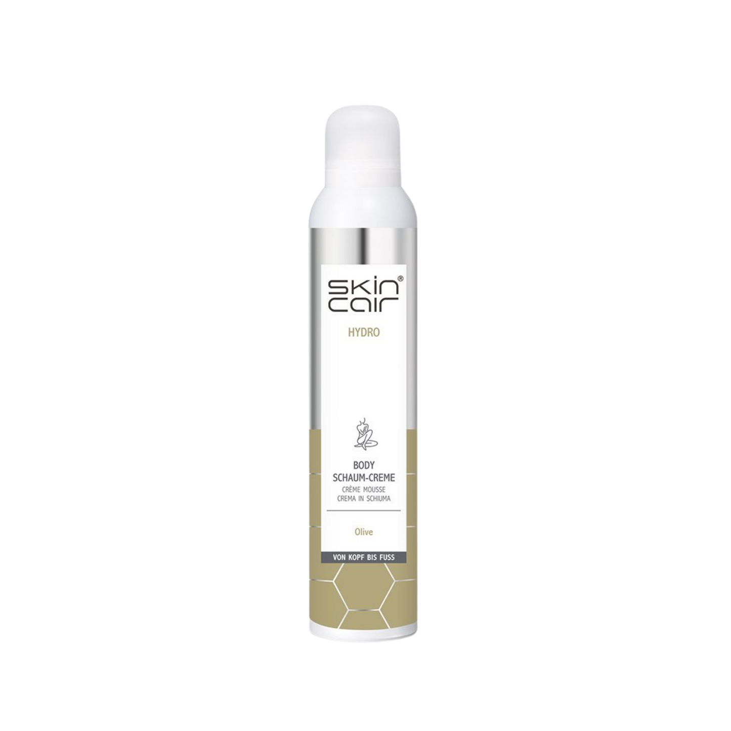 Skincair - HYDRO Body Schaum-Creme mit Olivenöl 200ml