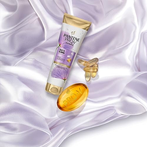 Pantene Pro-V Miracles Silky & Glowing Pflegespülung mit Biotin und Hydrolysiertem Seidenprotein, Haarpflege Glanz, 160ml