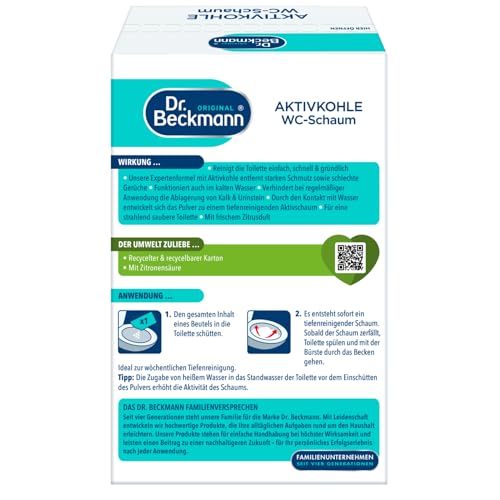 Dr. Beckmann Aktivkohle WC-Schaum
