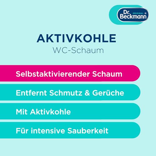 Dr. Beckmann Aktivkohle WC-Schaum