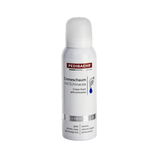 PEDIBAEHR - Cremeschaum Schrunden mit Echinacea, 15% Urea und 1% Salicylsäure 125ml