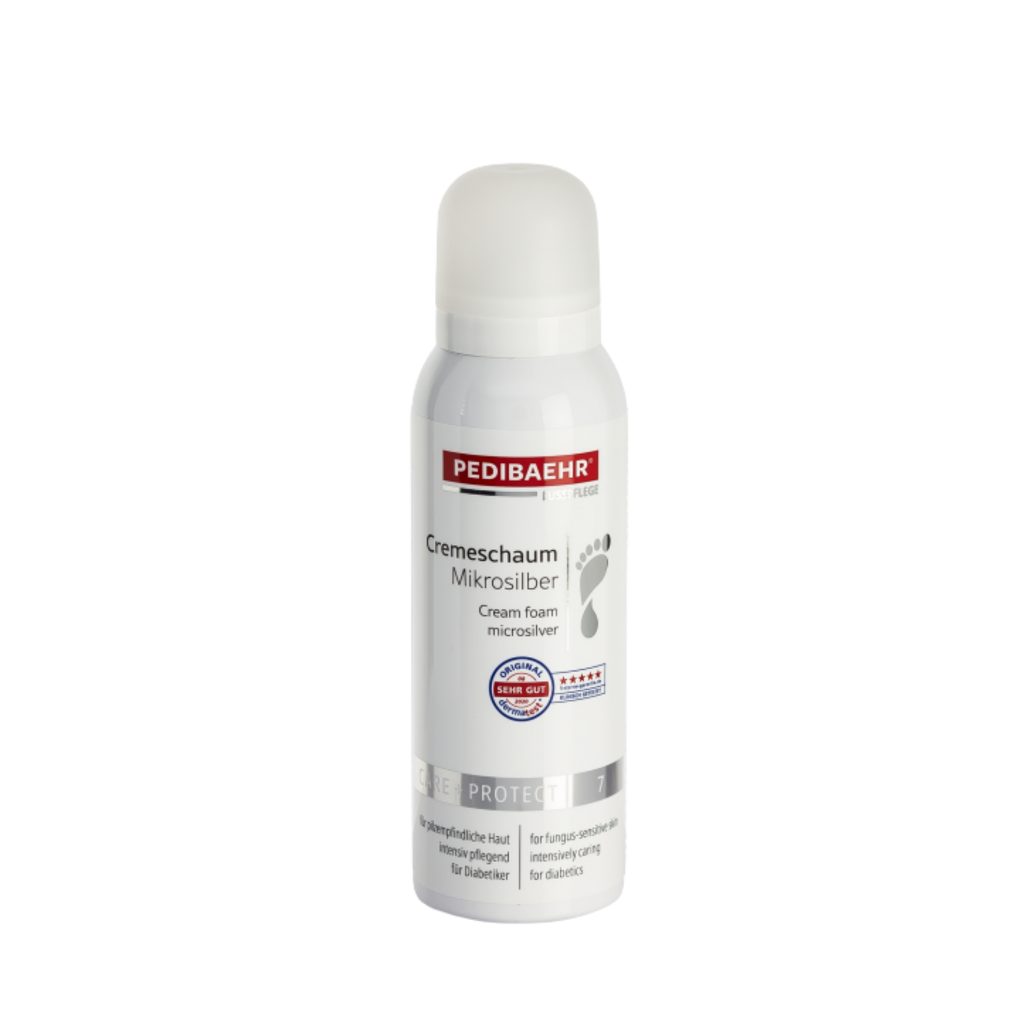 Pedibaehr - Cremeschaum Mikrosilber für pilzempfindliche Haut 125ml