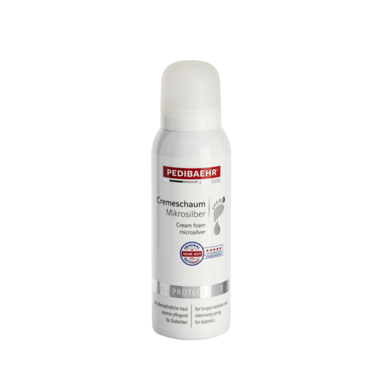 Pedibaehr - Cremeschaum Mikrosilber für pilzempfindliche Haut 125ml