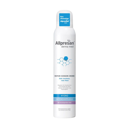 Allpresan - Derma med Repair Schaum-Creme HYDRO INTENSIVPFLEGE mit beruhigendem Duft 200ml