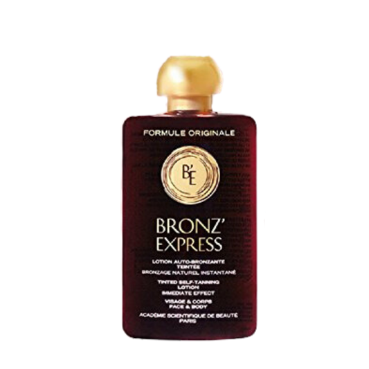 Academie - Bronz'Express Selbstbräuner Lotion 100ml + Applikator für Körper & Gesicht