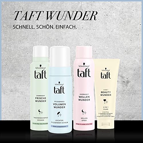 TAFT SCHWARZKOPF Leichter Pflegender Schaum Pflegendes Volumen Wunder, 150 ml
