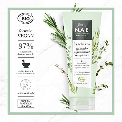 N.A.E. Bio-Duschgel, erfrischend, 200 ml