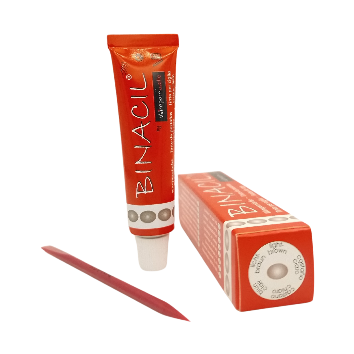 Wimpernwelle - BINACIL Wimpernfarbe licht-braun 15 ml