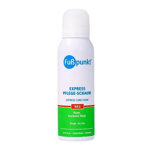 Fußpunkt - Express Pflege-Schaum raue, trockene Haut 125 ml