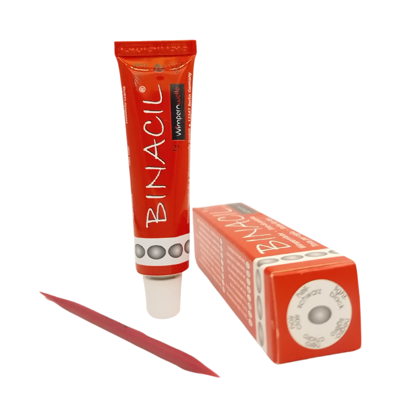 Wimpernwelle - BINACIL hellschwarz Augenbrauen- & Wimpernfarbe 15ml