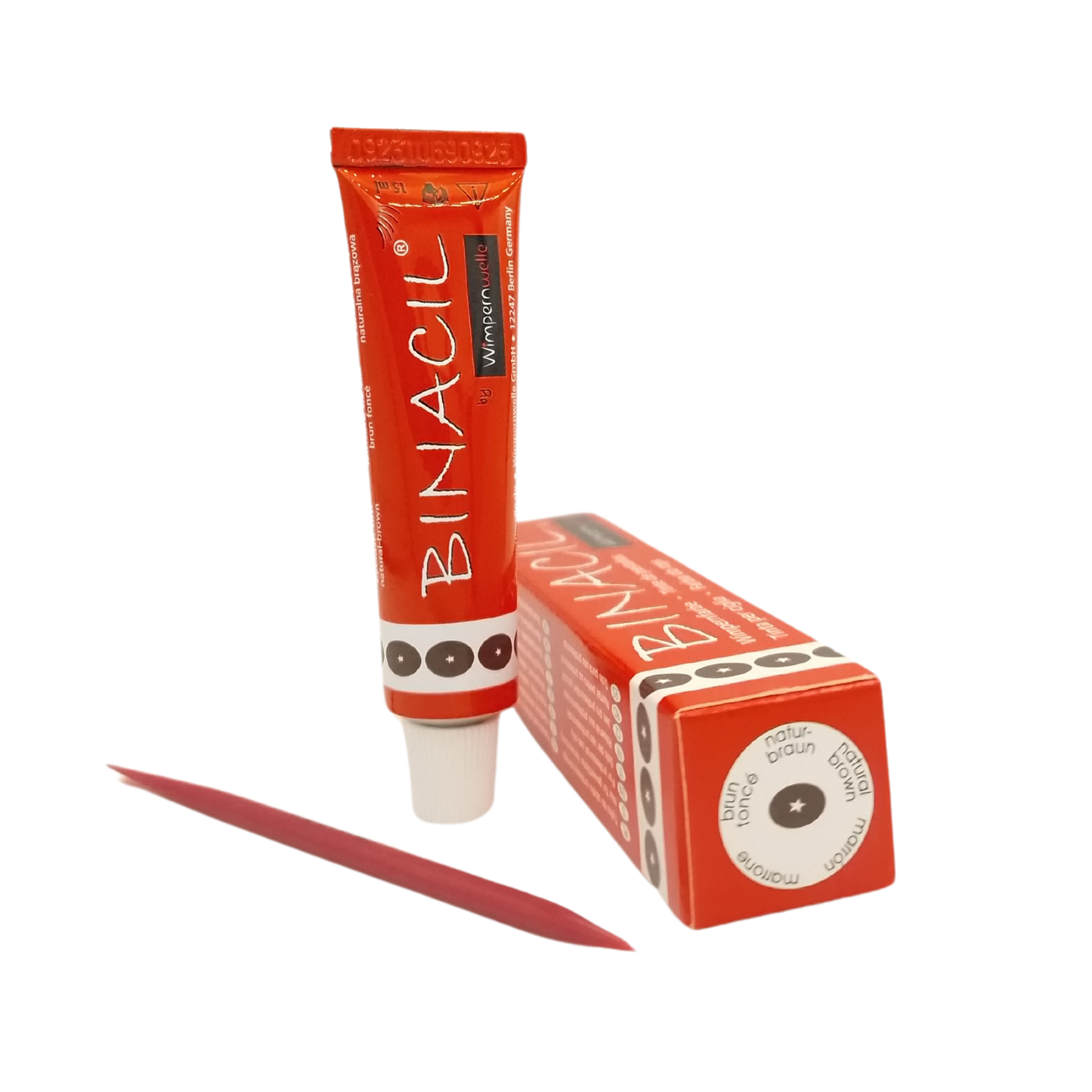 Wimpernwelle - BINACIL naturbraun Augenbrauen- & Wimpernfarbe 15ml