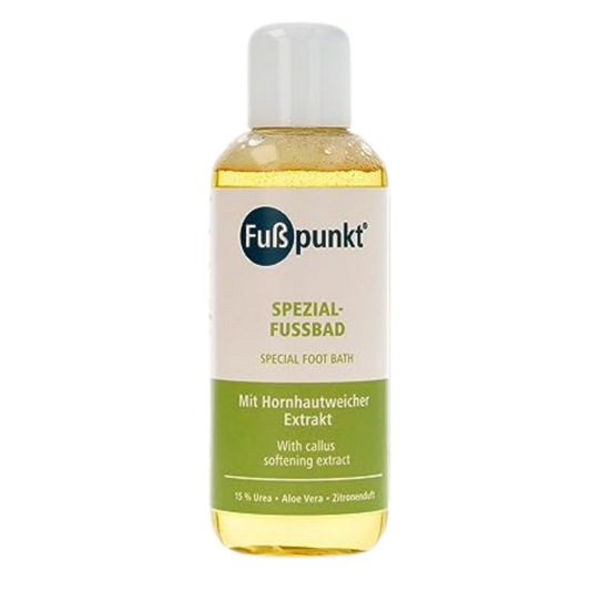Fußpunkt - Spezial Fußbad mit Hornhautweicher-Extrakt, 15% Urea und Aloe Vera 150 ml