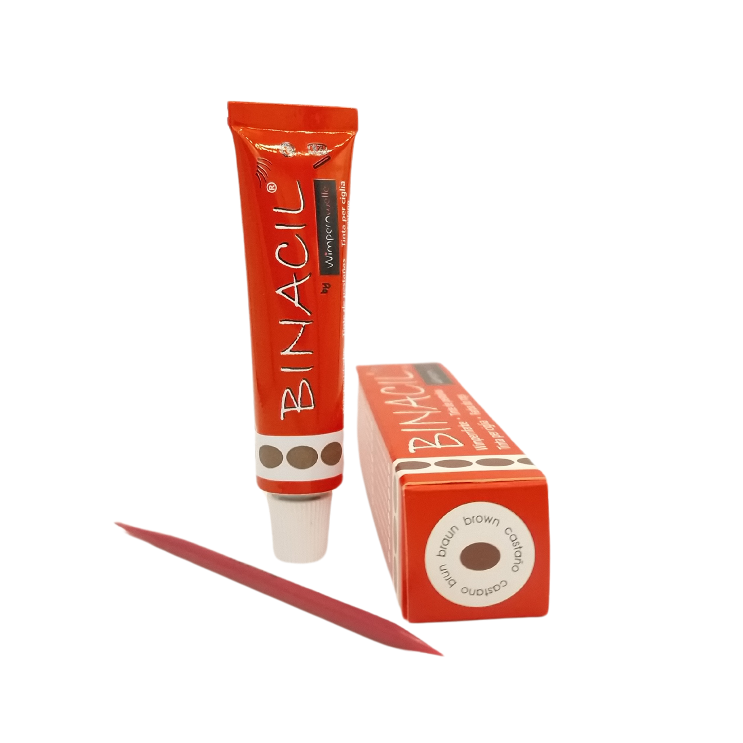 Wimpernwelle - BINACIL braun Augenbrauen- & Wimpernfarbe 15ml