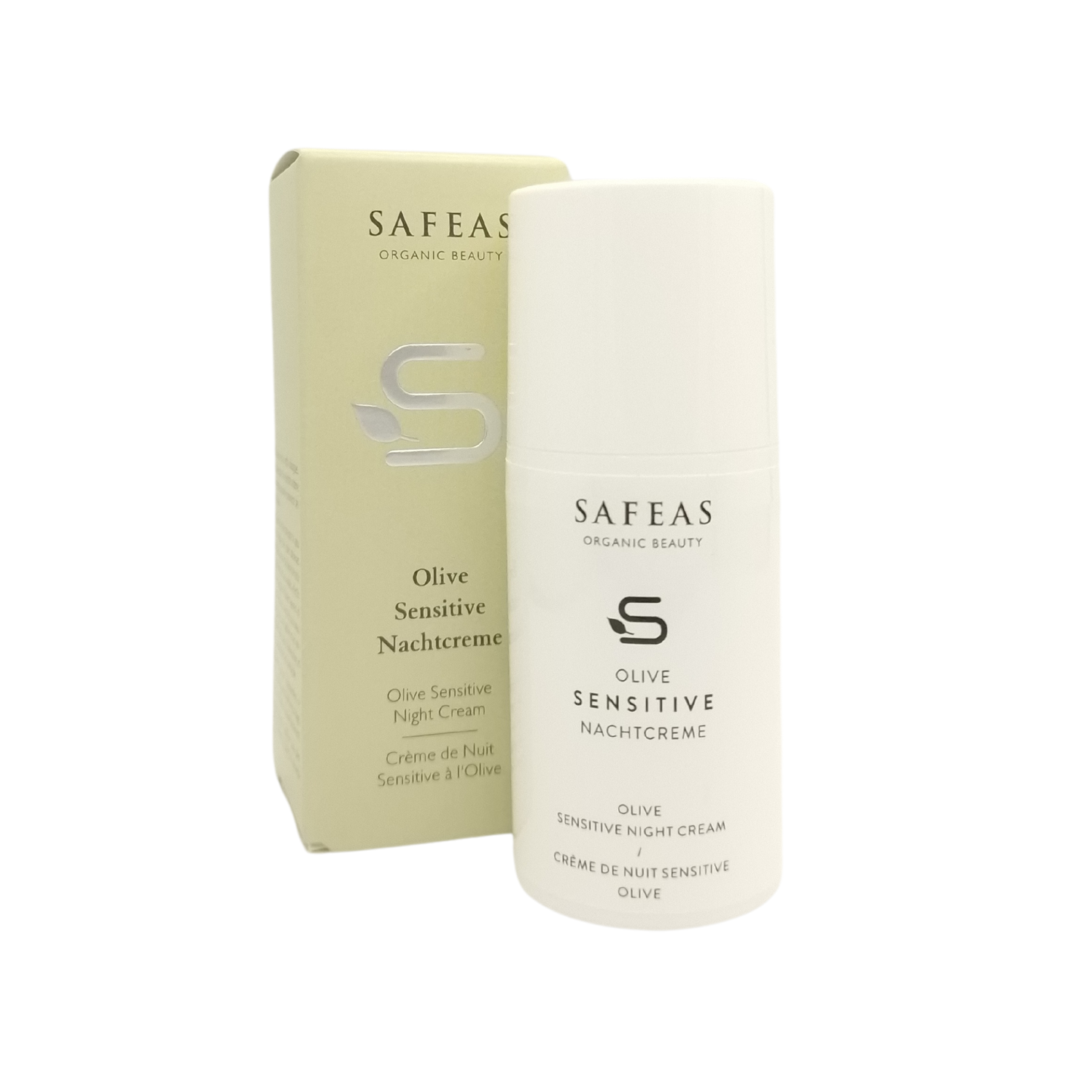 Safeas - Olive Sensitive Nachtcreme 30ml