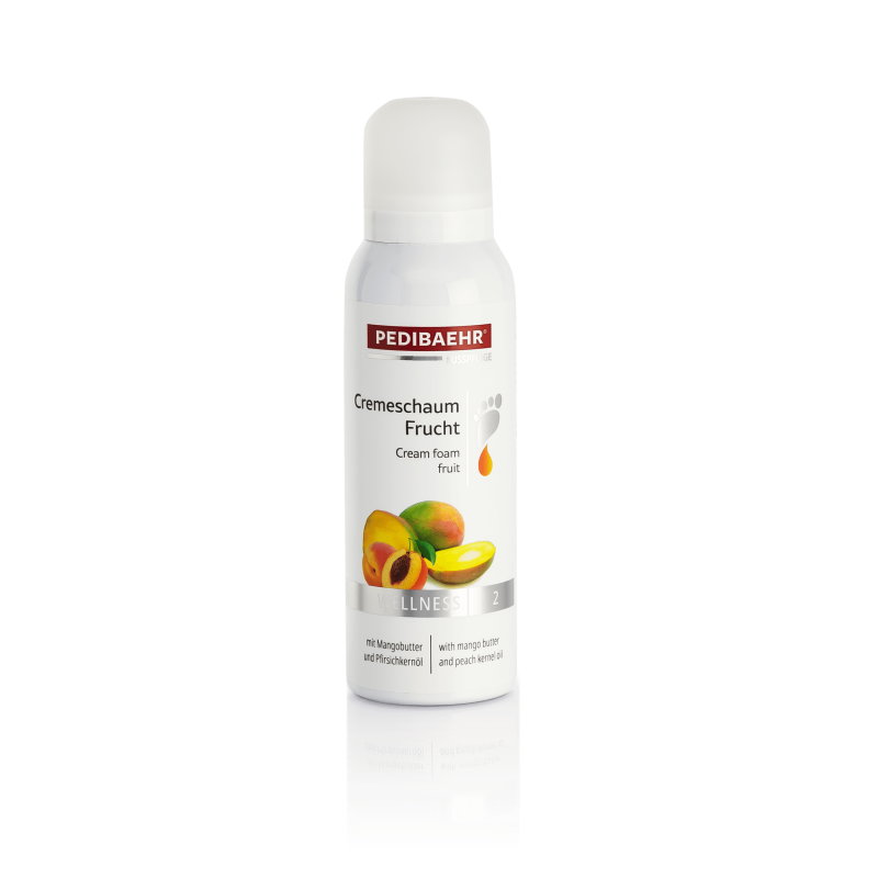 Pedibaehr - Fußschaum - Wellness Cremeschaum Frucht mit Mangobutter