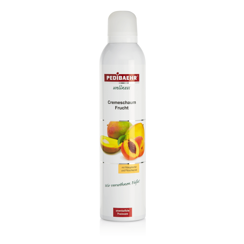 Pedibaehr - Fußschaum - Wellness Cremeschaum Frucht mit Mangobutter