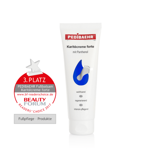 PEDIBAEHR - Fußcreme Karitécreme Forte mit Panthenol (2x125ml)