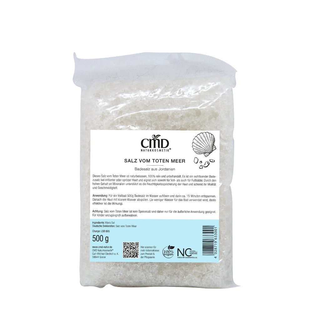 CMD Naturkosmetik Neutral  - Salz vom Toten Meer 2er-Pack (2x500g )